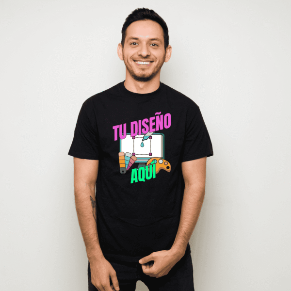 Camiseta Color personalizada Algodón 100%
